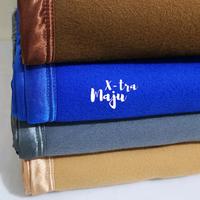 Gambar selimut polos hotel dewasa lembut flanel hangat dan ringan - Cokelat dari X-tra Maju undefined 4 Tokopedia