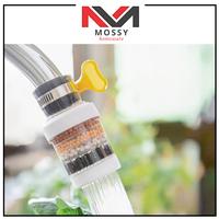 Gambar MOSSY Sambungan Kran Air Filter 4 Batu Kran Air Universal 360° Saringan Filter Air Kran Hemat Air Filter Karbon Aktif Kepala Pancuran Nosel Filter - Putih dari MOSSY Homeware undefined 5 Tokopedia