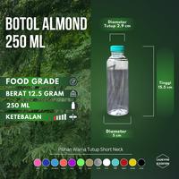 Gambar Isi 100 Pcs Botol Almond 250 ml / Botol Plastik 250 ml / Botol Susu PET KARGO - Hitam, PACKING PLASTIK dari indocupplastikjakarta undefined 4 Tokopedia