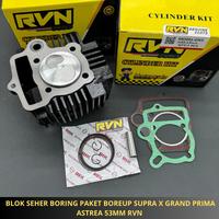 Gambar Blok Seher Boring Paket Boreup Bore Up Supra X Grand Prima Astrea 53MM 53 RVN THAILAND dari sabellashop1 undefined 2 Tokopedia