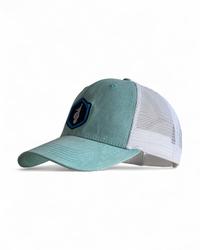 Gambar TOPI TRUCKER BIGACCESSORIES WARNA BIRU KEHIJAUAN MUDA dari wednesdayhats undefined 4 Tokopedia