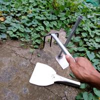 Gambar Paket 3pcs alat taman dan kebun, garuk cangkul mini gagang pipa skrap kape pembersih lumut - Sekop Taman dari Tawon Endas undefined 4 Tokopedia