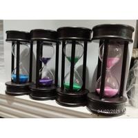 Gambar TERLARIS Jam Pasir Bulat Antique Wood Sand Clock Retro Hourglass Timer-5 MENIT 523-210 - Biru dari pointee store undefined 1 Tokopedia