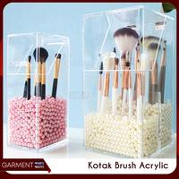 Gambar Tempat Brush Acrylic Kotak Make Up Kosmetik Brush Akrilik Organizer - Kotak Brush, No Bubblewrap dari GarmentMarts undefined 3 Tokopedia