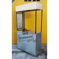 Gambar Stand Booth / Gerobak Kebab Roti Bakar Martabak Cilok Bakso + Roda dari OOM MMM undefined 1 Tokopedia