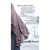 Gambar ARABIAN CHIFFON KHIMAR BY MALIKAH - OLIVE dari Inam Gallery Muslimmah undefined 4 Tokopedia