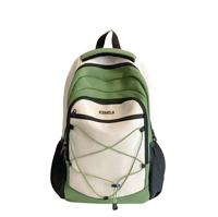 Gambar GUROSUTASU-KOMILD Tas Wanita SMP Model Tali X Bahan Tebal Tas Cewek Terbaru Sekolah Hijau Putih Cocok Untuk Siswa SMP - hitam  dari GUROSUTASU undefined 5 Tokopedia