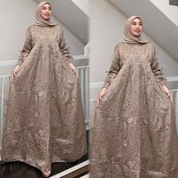 Gambar READY STOK SALVINA GAMIS TENSIL - Hitam, Xxl (ld 108) dari Rugaya Collection surabaya undefined 5 Tokopedia