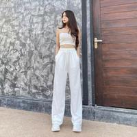 Gambar CELANA loose pants / CELANA panjang losse pants wide baggy unisek pria dan wanita Lembut Nyaman Tebal Bawahan Katun Karet Kantong Serut Hitam Basic Fit Pendek - Abu Muda, S dari RBCOLECTION" undefined 5 Tokopedia
