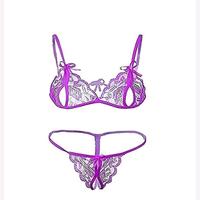 Gambar PRiV45i Jual Lingerie Thong Bra dengan CD - Hitam, All Size dari Mody12 undefined 2 Tokopedia