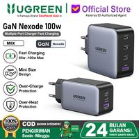 Gambar UGREEN Kepala Charger GAN PD Type C FAST Charging 65w 100w 10335 - Desktop 100W dari UGREEN Official Store undefined 1 Tokopedia