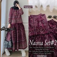 Gambar SETELAN ROK NAIMAH#2 MEWAH PREMIUM QUALITY ORI ANY STORE - zawa5 pink dari afshincollection undefined 3 Tokopedia