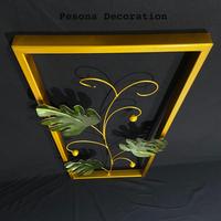 Gambar Wall Decor Besi Murah Pesona Daun Monstera Warna Biru dan Hijau Frame Tebal / Hiasan Dinding Besi Murah Dan Mewah Bingkai Tebal Aesthetic Bunga Gantungan - Biru dari Pesona Store's undefined 4 Tokopedia