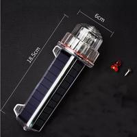 Gambar Lampu Klip Tenaga Surya - SOLAR LED TORPEDO Light - LED FISHING - Lampu Klip Nelayan panel surya - Merah Hijau & Putih dari Aynysha store undefined 1 Tokopedia