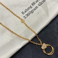 Gambar kalung rantai variasi kadar 375% dari PONTI SURI DESKAP undefined 1 Tokopedia