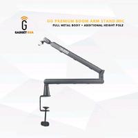 Gambar GG PREMIUM BOOM ARM STAND MIC (FULL METAL BODY + ADDITIONAL HEIGHT POLE) Furniture dari Gadget Gua undefined 1 Tokopedia