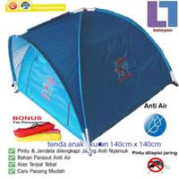 Gambar tenda anak / tenda mainan anak full biru Cowok Cowok Pendidikan - cowok full biru, 140cm fullBiru dari Kalayan undefined 1 Tokopedia