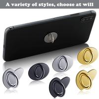 Gambar Mini Kawaii Adhesive Metal Heart Phone Charm Holder Cute Phone Case Finger Ring Stand Hooks Buckle DIY Charms Clasp For iPhone - Black A, 2Pcs dari Grosir resa undefined 5 Tokopedia
