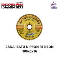 Gambar Batu Gerinda Canai 100x6x16 A24S BF – NIPPON RESIBON Made in Japan alat tukang perkakas berkualitas dari MEGA RAYA BANGUNAN undefined 1 Tokopedia