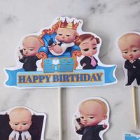 Gambar Topper Baby Boss Hiasan Kue Ulang Tahun - Cake dari Chocho party deco undefined 3 Tokopedia