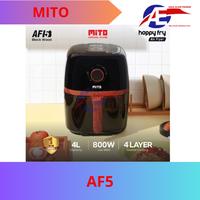 Gambar Air Fryer Mito AF5 | Happy Fry | 4 Liter | Low watt dari Asia Elektronik Banda aceh undefined 1 Tokopedia