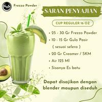 Gambar 1 KG FREZZO POWDER RASA CHEESE GREENTEA / GREEN TEA MIX KEJU | BUBUK MINUMAN RASA | POWDER DRINK | SERBUK MINUMAN INSTAN SIAP SAJI | FREZO | FRESO | SERBUK ES TEH ANEKA RASA - LABEL dari sarirasa food n drink undefined 4 Tokopedia