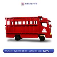 Gambar Mainan Edukasi Balok Kayu Alat Peraga Edukasi Anak Tk Paud Truk Kayu Polos / UD BAROKAH ALAT PERAGA TK & APE - UD - Jetbus Merah Tua dari Pustaka Baru Press undefined 4 Tokopedia