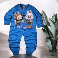 Gambar Baju setelan anak terbaru lengan panjang usia 1-10 tahun new arrival termurah Biru - 1 tahun dari Baby store jatinegara undefined 4 Tokopedia