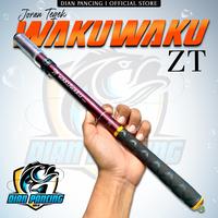 Gambar Joran Tegek WSY Wakuwaku ZT Carbon Action medium kaku Panjang ruas 40cm Uk 270/300/360/450 - 270 dari dian pancing_NEW undefined 1 Tokopedia