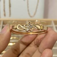 Gambar [APM.1] Gelang Swasa Anak Permata Premium Awet Mirip Emas Asli - Model B, Diameter 4 cm dari ISTANA SWASA undefined 4 Tokopedia