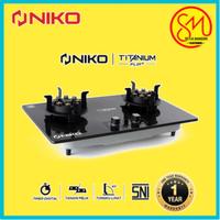 Gambar NIKO Kompor Tanam 2 Tungku & Lipat TITANIUM FLIP PLUS dari Setia Mandiri Elektronik undefined 1 Tokopedia