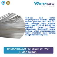 Gambar PAKET FILTER AIR EKONOMIS UF PVDF JUMBO 20 INCH WATERPRO dari Filter Air Waterpro undefined 3 Tokopedia