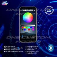 Gambar Terlaris Stoplamp Running Smart LED RGB Pro Vixion Old Lampu Motor Rem Belakang Bluetooth Smartphone Variasi Modifkasi Custom dari fastani jayaa undefined 2 Tokopedia