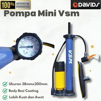 Gambar Pompa Sepeda Ban Motor Kompa Angin Bola Tangan Kumpo Mini Hitam dari DAVIDS TOOL undefined 2 Tokopedia