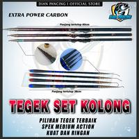Gambar Joran tegek Set Kolong Carbon Ruas Pendek dan Panjang Ringan dan Kuat Medium Action - Set Matahari 300 dari dian pancing_NEW undefined 1 Tokopedia