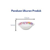 Gambar Onyx Seiv, Mangkok Makan Sedang 7 inch: Melamin, Aman untuk Makanan, Halal, 2407S Motif - Valeria dari Onyx Melamin undefined 3 Tokopedia
