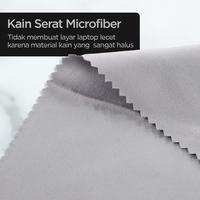 Gambar TaffGO Kain Keyboard Laptop Cover Lap Cleaning Cloth Microfiber - 15/16 Inch dari Zelotes Indonesia undefined 3 Tokopedia
