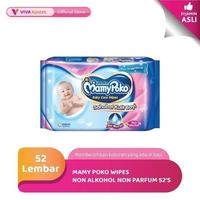 Gambar Mamy Poko Wipes Non Alkohol Non Parfum (50 Sheet) - 52 Lembar dari VIVA APOTEK undefined 1 Tokopedia