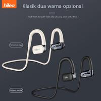 Gambar Hi77 Open Ear Earphone Bluetooth 5.4 Bass yang kuat Air bone Conduction Sport Headset/ENC Mega Sound Bass Open Ear Bone Conduction Bluetooth/Earphone bluetooth/Headset lari/Bone conduction headset/Eggel runner open ear/Earphone Heads/Headset bluetooth - Hitam Klasik dari Barang berkualitas baik undefined 5 Tokopedia