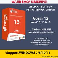 Gambar DIJAMIN ORI ! NITRO PRO PDF 14 & 13 ORIGINAL LICENSE LIFETIME PERMANEN WIN LARIS - Versi 10 Win dari SAJIN FOTOGRAFI undefined 2 Tokopedia