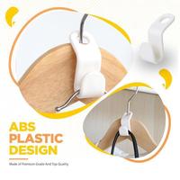 Gambar MJ88 Gantungan Baju Pakaian Hook Pengait Sambungan Hanger Kait Plastik /Pengait Hanger Tambahan Gantungan Baju Lemari /Hanger Connection Hook Multifungsi Tambahan Gantungan Baju Super Murah dari GRODIR CVJURDAL KEKINIANNNN undefined 2 Tokopedia