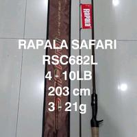 Gambar JORAN/ROD RAPALA SAFARI, (BC), (SPINING) - RSC682L 4-10lb 203cm 3-12g (bc) dari CMC Fishing Tackle undefined 3 Tokopedia