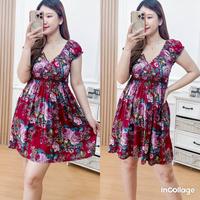 Gambar Lindy daster bali motif/mini Dres SEXY bahan adem - Diora hitam, 110 dari Selly dasterin ajja undefined 4 Tokopedia
