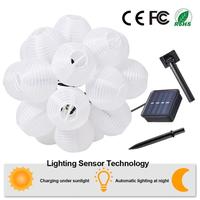 Gambar Ousam Lampu Hias String Lights Lampion Solar 20 LED 8 Modes 5M - M202 Bulat Baterai Kamar dari Toko Leona Corp. undefined 4 Tokopedia