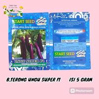 Gambar BIBIT BENIH TERONG UNGU SUPER F1 ISI 5 GRAM (±1100BUTIR) START SEED Setara Benih M72 Panah Merah Tanaman Hijau dari SRIDEWITANI undefined 4 Tokopedia