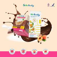 Gambar [SLIM & FIT KIT] Life Buddy Fybermore x Fitmeal (1 Box Fitmeal + 1 Box Fybermore 5 sachet) Minuman Tinggi Serat + Meal Replacement - Diet Combo - Vanilla dari Amore Indonesia_NEW undefined 1 Tokopedia