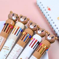 Gambar Pulpen 10 Warna Teddy Bear Pena Tinta Warna Super Lucu Motif Beruang Stationery ATK017 - BEVERAGES BEAR dari KETOKO.ID_NEW undefined 3 Tokopedia