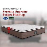 Gambar Santi Spring Bed Elite Supreme Serenity Pocket Plushtop UK 100 x 200 x 33 cm Tempat Tidur Springbed dengan Garansi Resmi 15 Tahun dan Dimensi Optimal untuk Keselesaan Tidur dari PJE BALI RETAIL undefined 3 Tokopedia