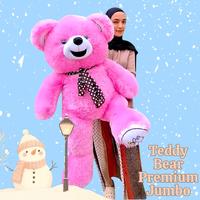 Gambar Boneka Teddy Bear beruang syal jumbo premium motif telapak Bear Toys Dolls - pink muda dari Grosir boneka nazwa undefined 1 Tokopedia