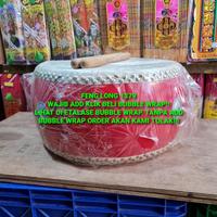 Gambar Tambur / Gendang Import China 40Cm Asli Kulit Promo ! - Merah Polos dari Ceriaa martt undefined 3 Tokopedia